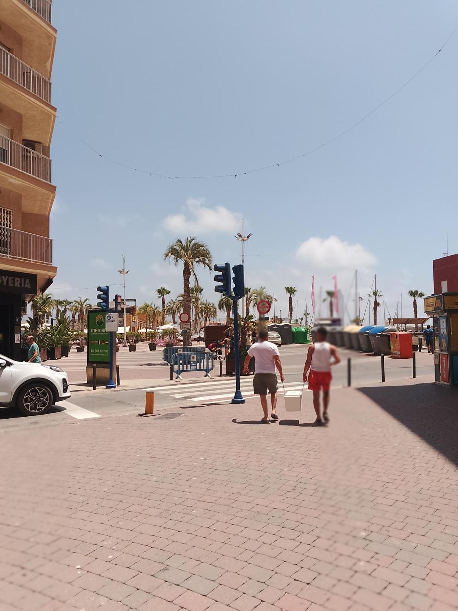 Playa Mazarron Appartement El Puerto de Mazarrón Buitenkant foto